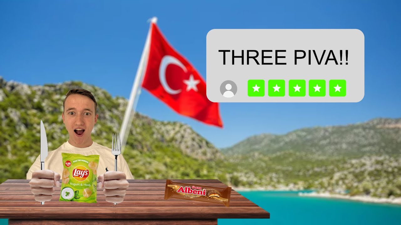 Vlog 4 Thumbnail - Ik test de beste Turkse snacks!